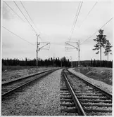 Dubbelspårsbygge på Linje mellan Ånge-Ramsjö.