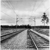 Dubbelspårsbygge på Linje mellan Ånge-Ramsjö.