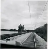 Dubbelspårsbygge på Linje mellan Ånge-Ramsjö.