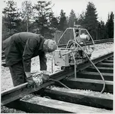 Dubbelspårsbygge på Linje mellan Ånge-Ramsjö.