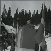 Invigningstal i samband med invigning av Åre linbana