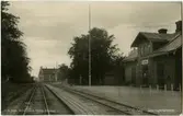 Ödeshög station. Mellersta Östergötlands Järnväg.