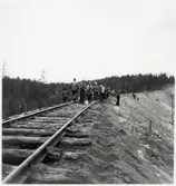 Järnvägsbygget vid Skabramjokk.