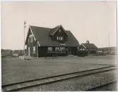Jönåkers stationshus, på linjen Järna-Norrköping.