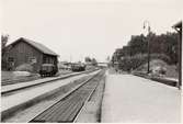 Foto tagit från stationen mot norr. Station öppnad 1876-07-01.