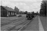 Hasselfors station inför elektrifieringen.