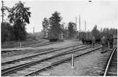 Björneborg station inför elektrifieringen.