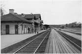 Kristinehamn station inför elektrifieringen.