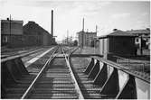 Vid Karlstad Östra station.