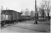 Arvika station inför elektrifieringen.