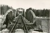Järnvägsbron i Älvkarleö.