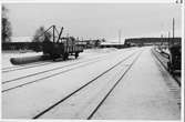 På stationsområdet i Järbo.