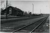 Hällnäs station.