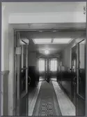 Korridor till övernattningsrum i Charlottenberg.