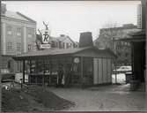 TR Grillen utanför Hallsberg station. Trafikrestauranter, TR.