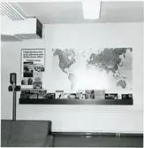 Statens Järnvägar, SJ resebyrå i Halmstad.