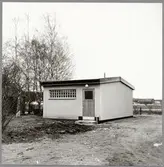 Isätra stations teknikhus.