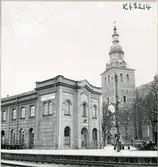 Kristianstad station och Kyrka.
