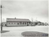 Framsidan av Ljungby station.