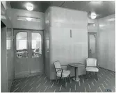 Interiör från tågfärjan M/S Malmöhus.