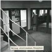 Interiör från Malung stationshus.