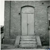 En port vid Mölndals övre stationshus.