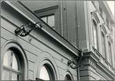 Del av fasad Malmö Centralstation, 1966.