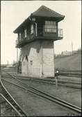 Ställverkshus vid Nässjö station.