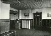 Tredje klassens väntsal i Olskrokens stationshus.