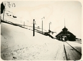 Riksgränsen, stationshus.