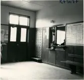 Stationshus, interiör.