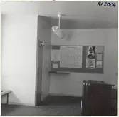 Väntsal i Skåre stationshus.