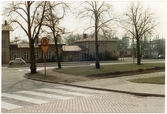 Skövde station från gatusidan.