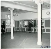 Interiör från Skövde stationshus.