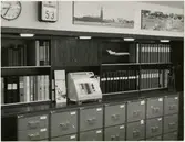 Sollefteå. Interiör från SJ Resebyrå.