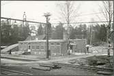 Stuvsta stationshus under åren 1958 - 1980.