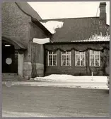 Restaurang inom stationshuset i Sundsvall.