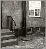 Exteriör av stationshuset i Sundsvall.