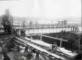 Byte av överbyggnad på järnvägsbron över Indalsälven vid Krokom.