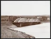 Byte av överbyggnaden på Järpenbron.