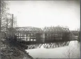 Järnvägsbroarna vid Fiskeby.