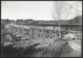 Provbelastningen av järnvägsbron över Norsälven på linjen mellan Kil-Fagerås.