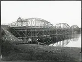 Brobygge över Umeälven vid Vännäs.