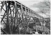 Järnvägsbron över Ångermanälven vid Forsmo på linjen mellan Långsele och Mellansel.