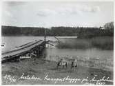 Transportbrygga vid Ängsholmen.