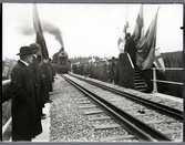 Invigning av bro över Öreälven 5 oktober 1919.