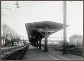 Plattformstak vid Katrineholm station.