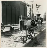 Rälssmörjning från trampdressin.