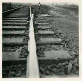 Bromsskolåda.
Bilder från Bantekniska kontorets tjänsteresa i Tyskland 1954.