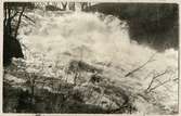 Sidsjöbäcken i samband med översvämningen 1919.